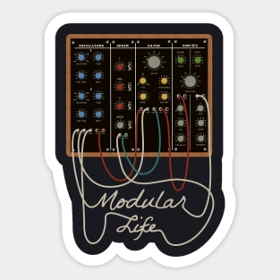 Modular Synthesizer Sticker